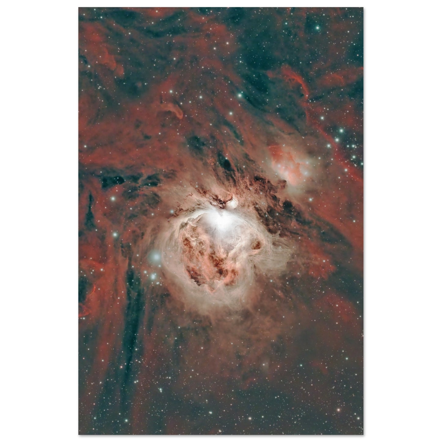 Aluminium Print - M42 of The Orion Constellation-Matt’s Space Pics