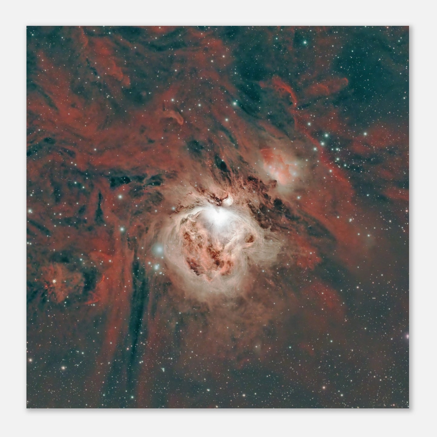 Aluminium Print - M42 of The Orion Constellation-Matt’s Space Pics