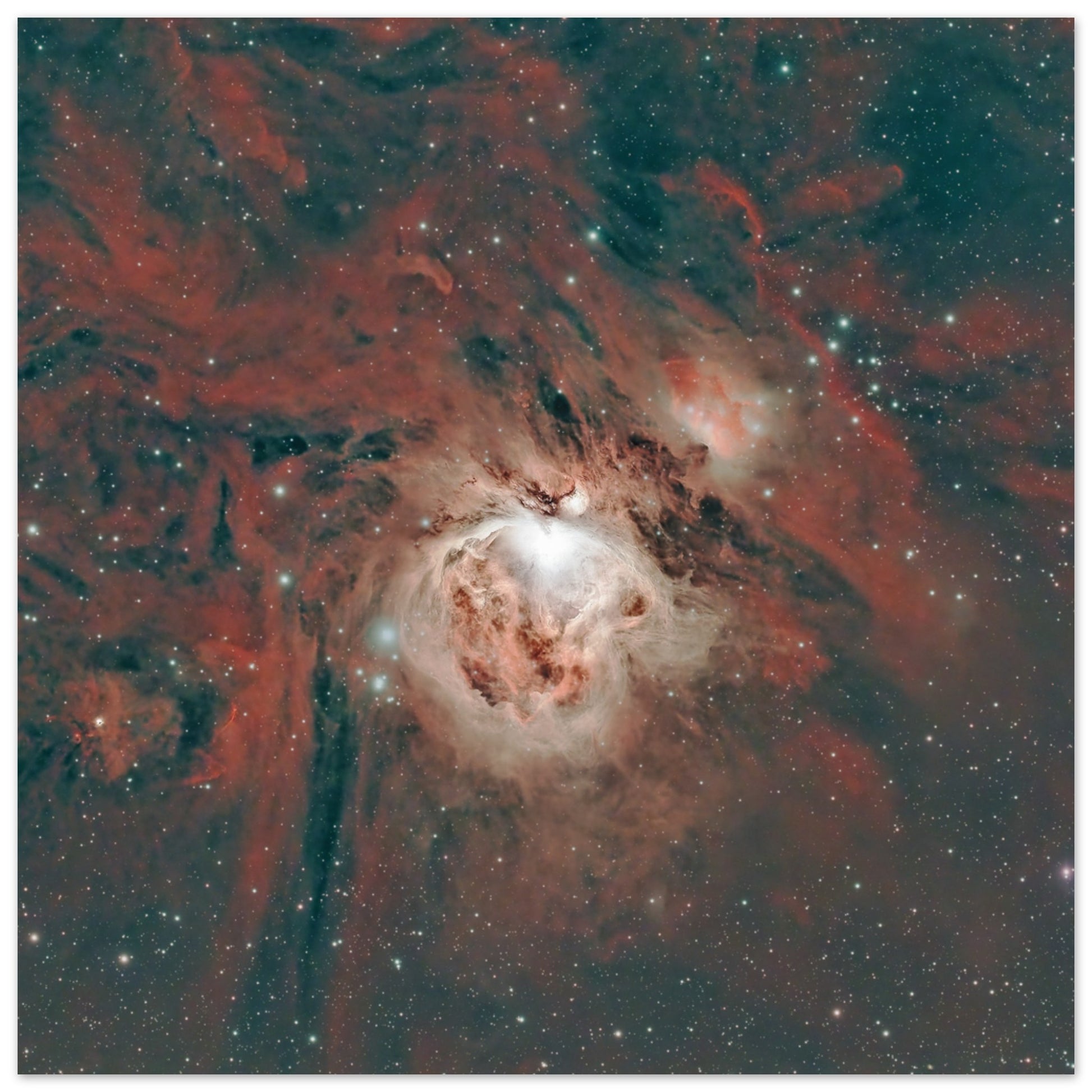 Aluminium Print - M42 of The Orion Constellation-Matt’s Space Pics