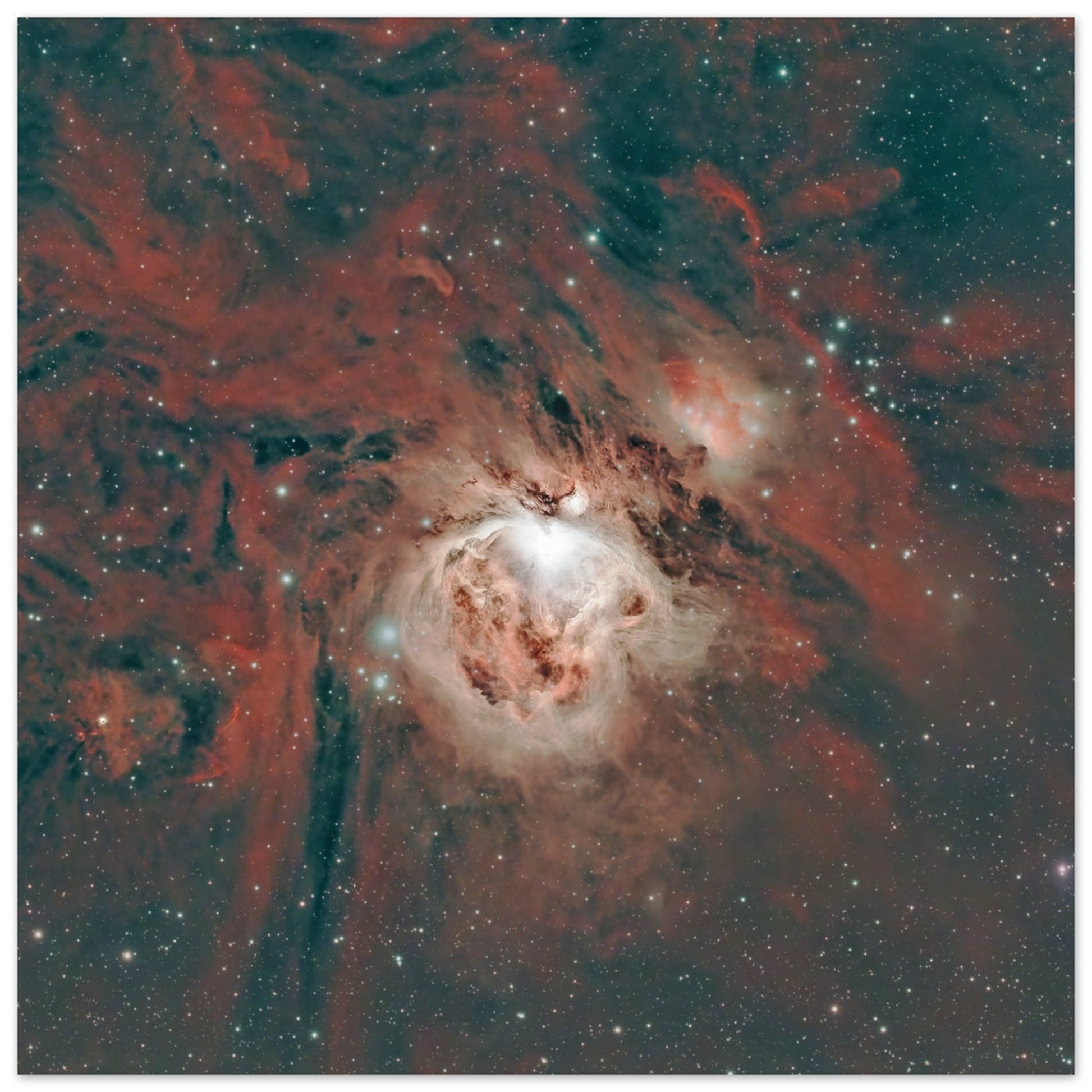 Aluminium Print - M42 of The Orion Constellation-Matt’s Space Pics