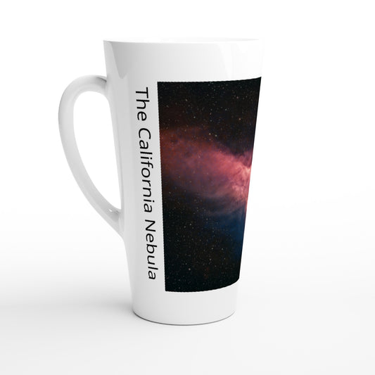 White Latte 17oz Ceramic Mug - The California Nebula
