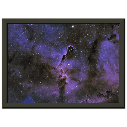 Museum-Quality Matte Paper Metal Framed Poster - The Elephant's Trunk Nebula.-Matt’s Space Pics