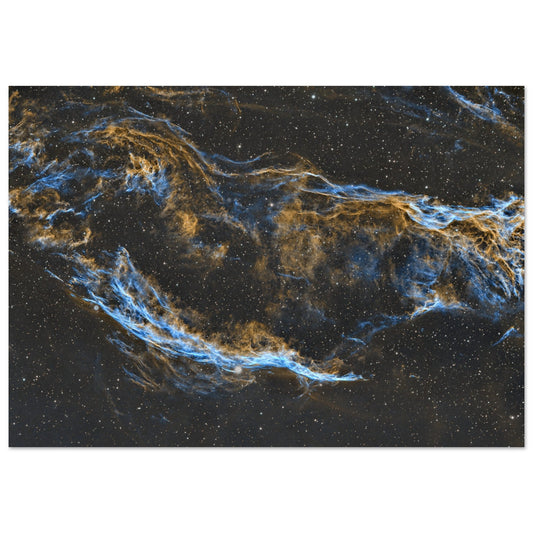 Aluminium Print - Veil Nebula-Matt’s Space Pics