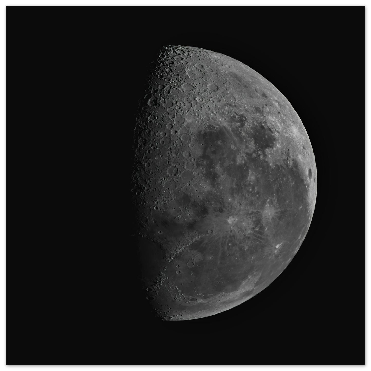 Aluminium Print - The Moon.-Matt’s Space Pics