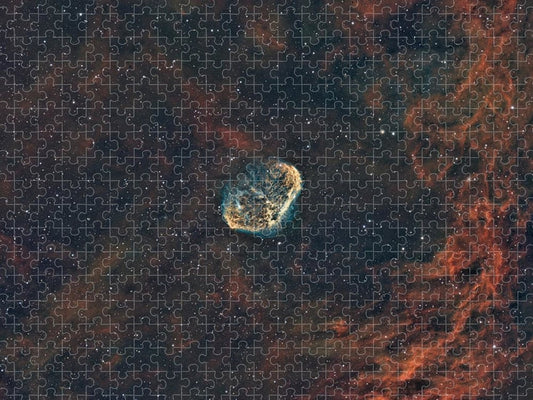 Crescent Nebula - Puzzle-Matt’s Space Pics