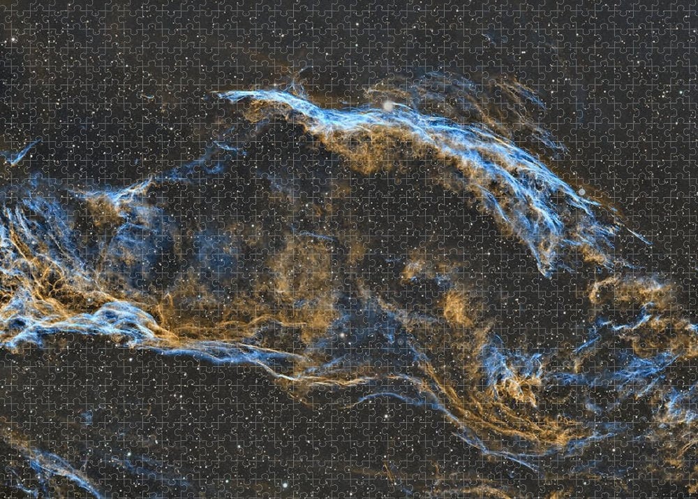 Veil Nebula - Puzzle-Matt’s Space Pics